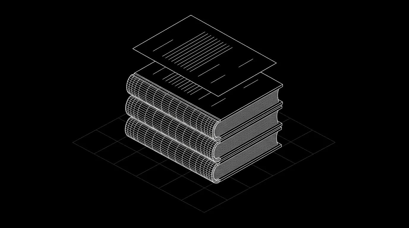 Isometric wireframe for Knowledge Base
