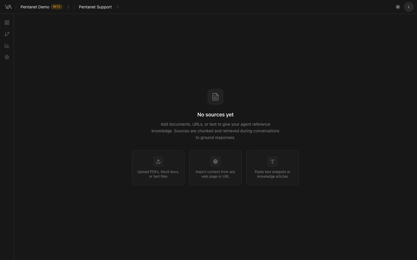 VerticalAI knowledge screenshot